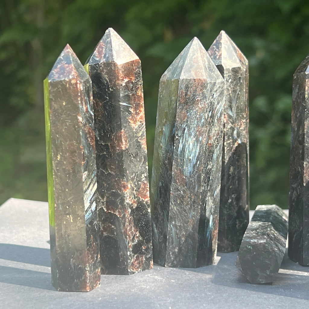 Obelisc larvikit, pietre semipretioase - druzy.ro 3 
