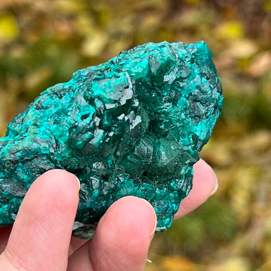 Dioptaz cluster din Congo model 9, pietre semipretioase - druzy.ro 2 