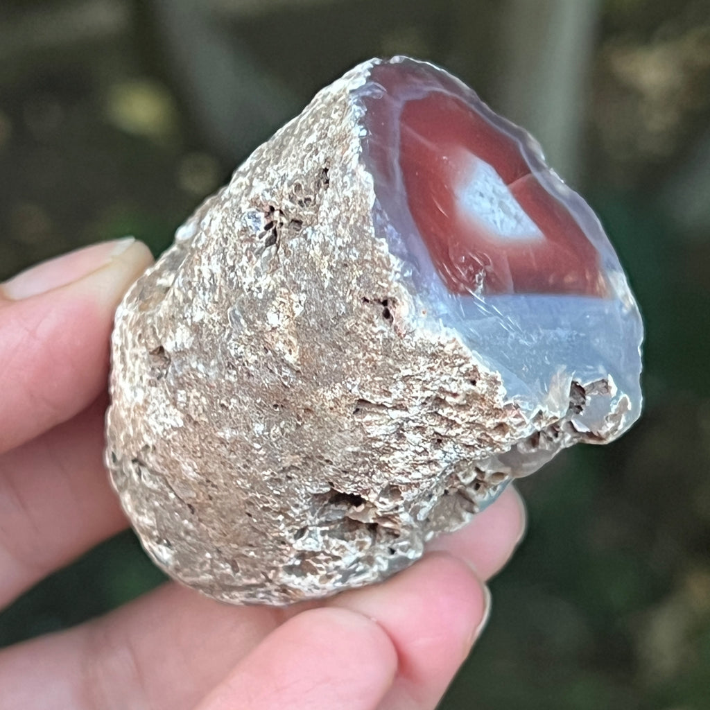 Agat de Botswana, nodul agat river model 13, pietre semipretioase - druzy.ro 3 