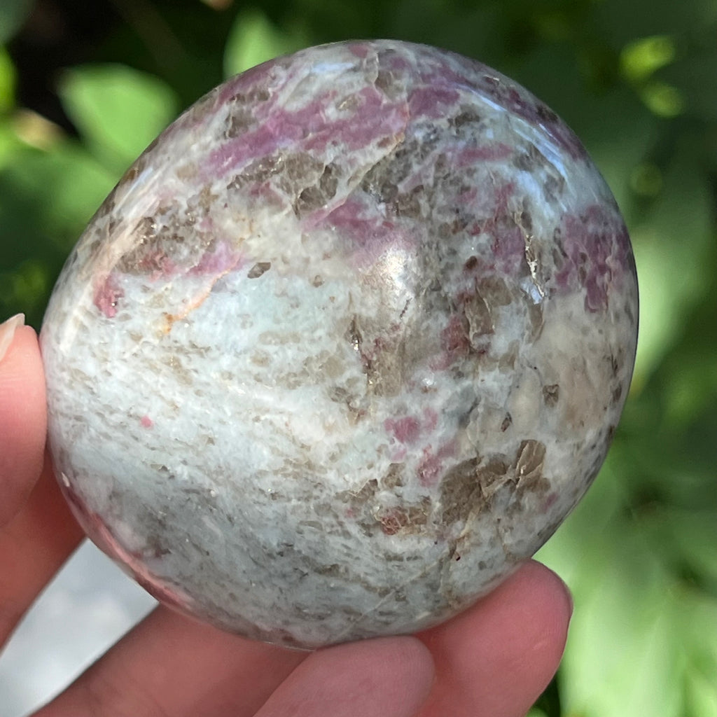 Palmstone rubelit/ turmalina roz m10, pietre semipretioase - druzy.ro 1 