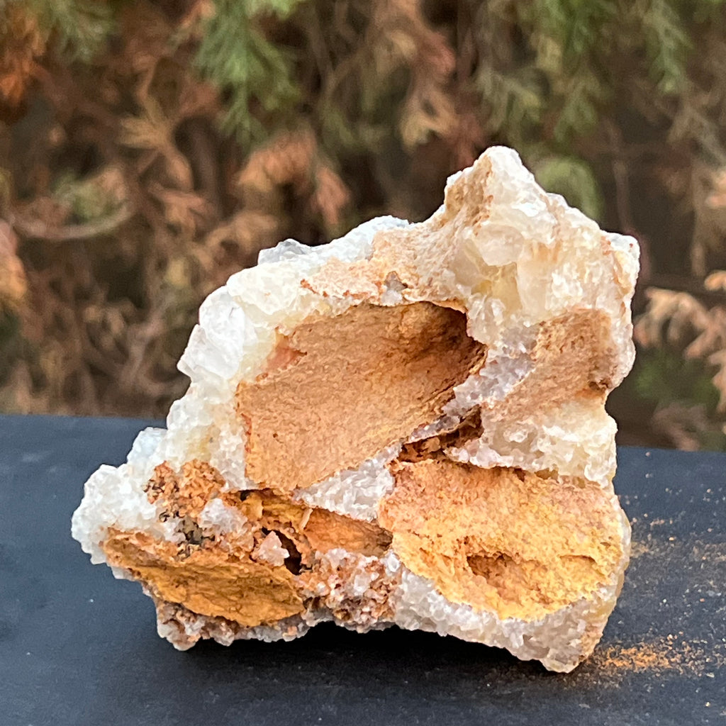Cluster felie cuart incolor cristal de stanca din Zambia model 5, druzy.ro, cristale 11