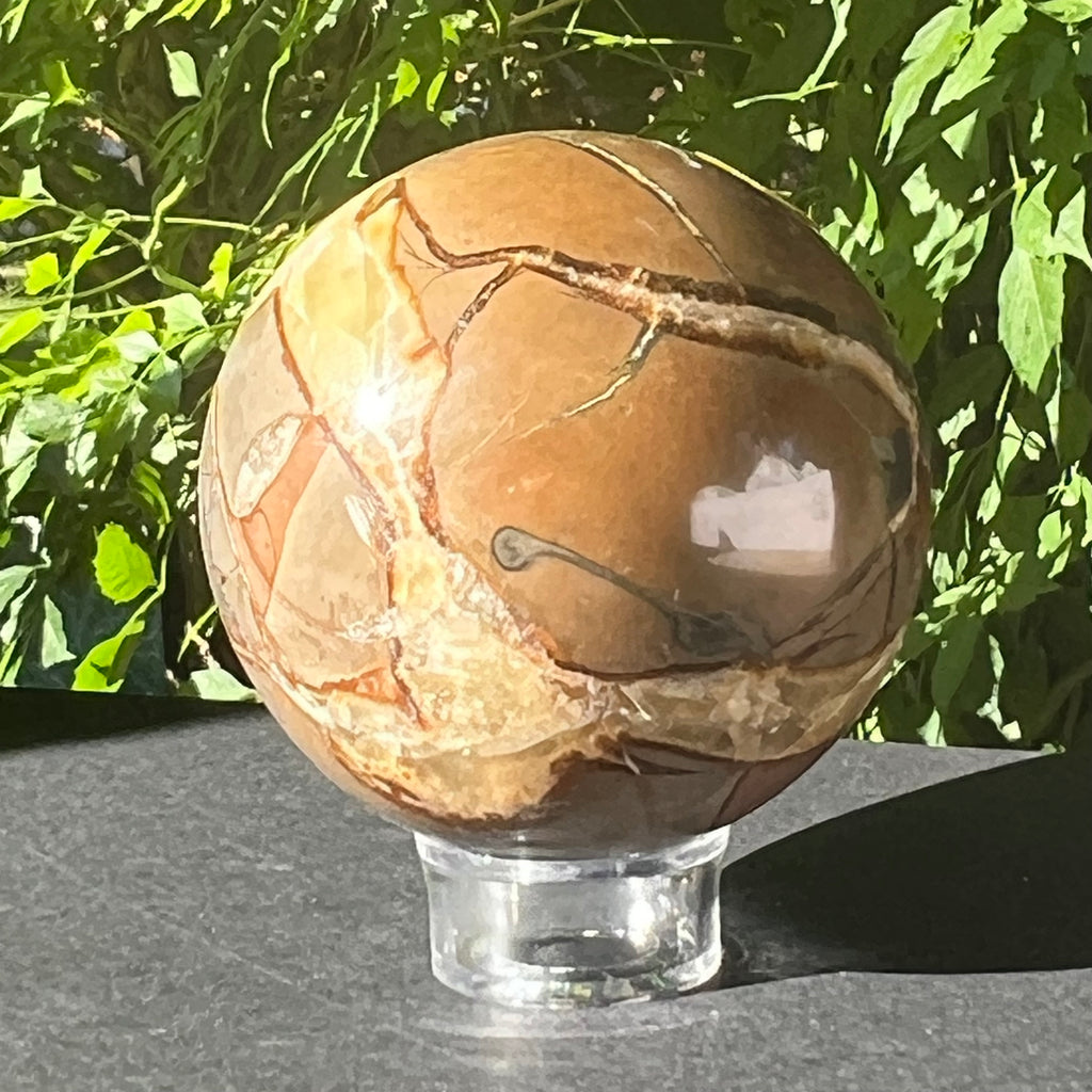 Septaria sfera 7 cm model 4, pietre semipretioase - druzy.ro 3