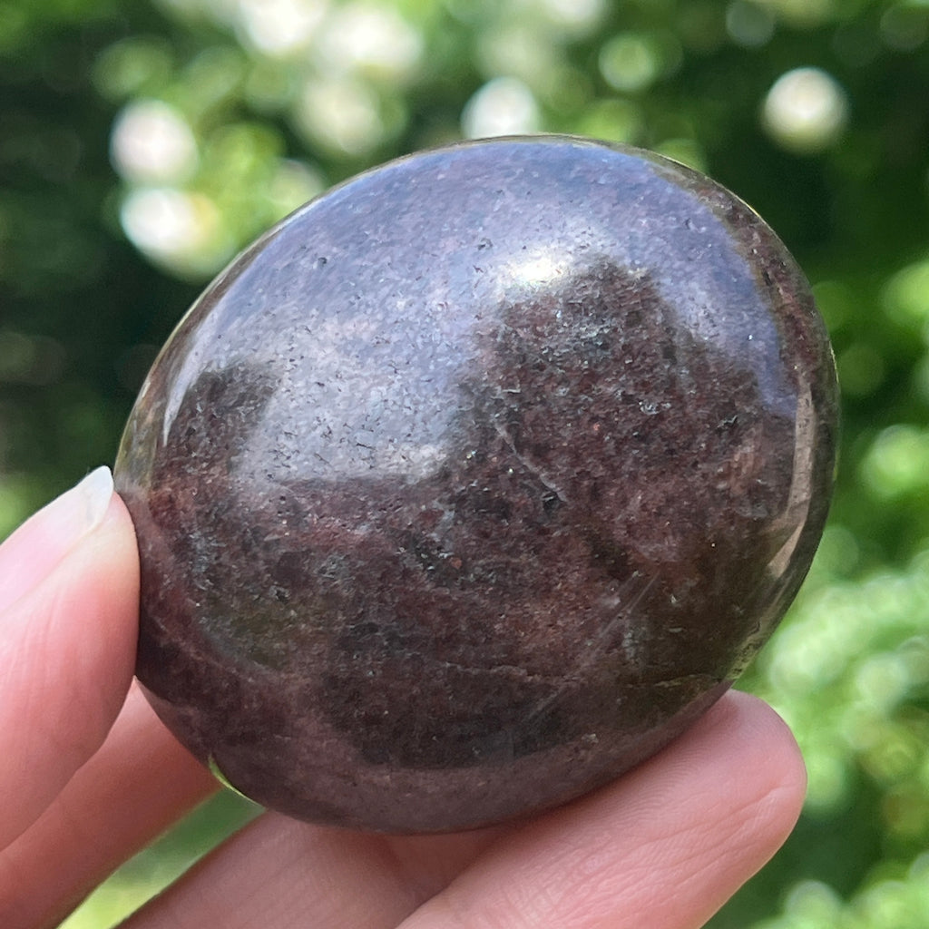 Granat palmstone model 11, pietre semipretioase - druzy.ro 1 
