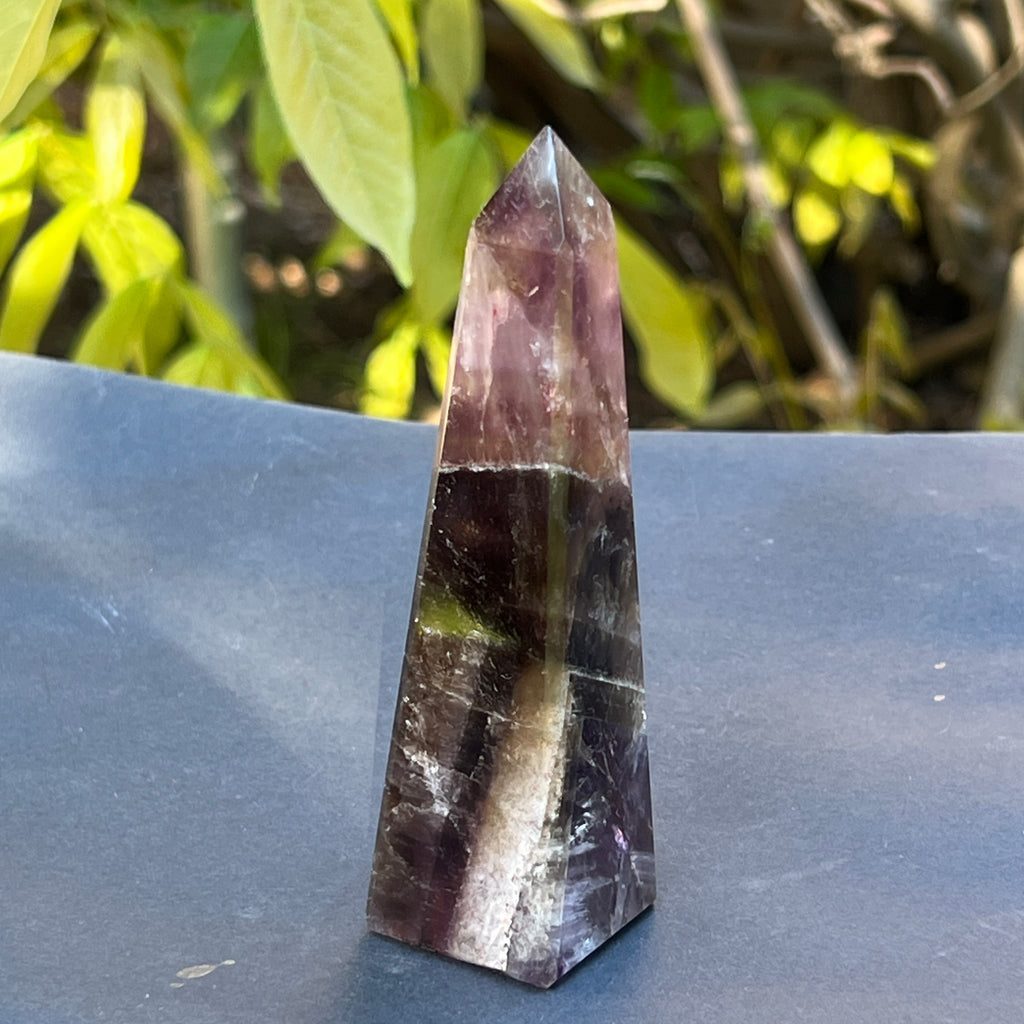Obelisc super 7 (super seven) din Brazilia model 3, pietre semipretioase - druzy.ro 6 