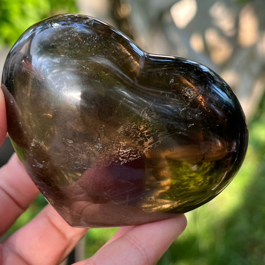 Inima cuart fumuriu m1, pietre semipretioase - druzy.ro 2 