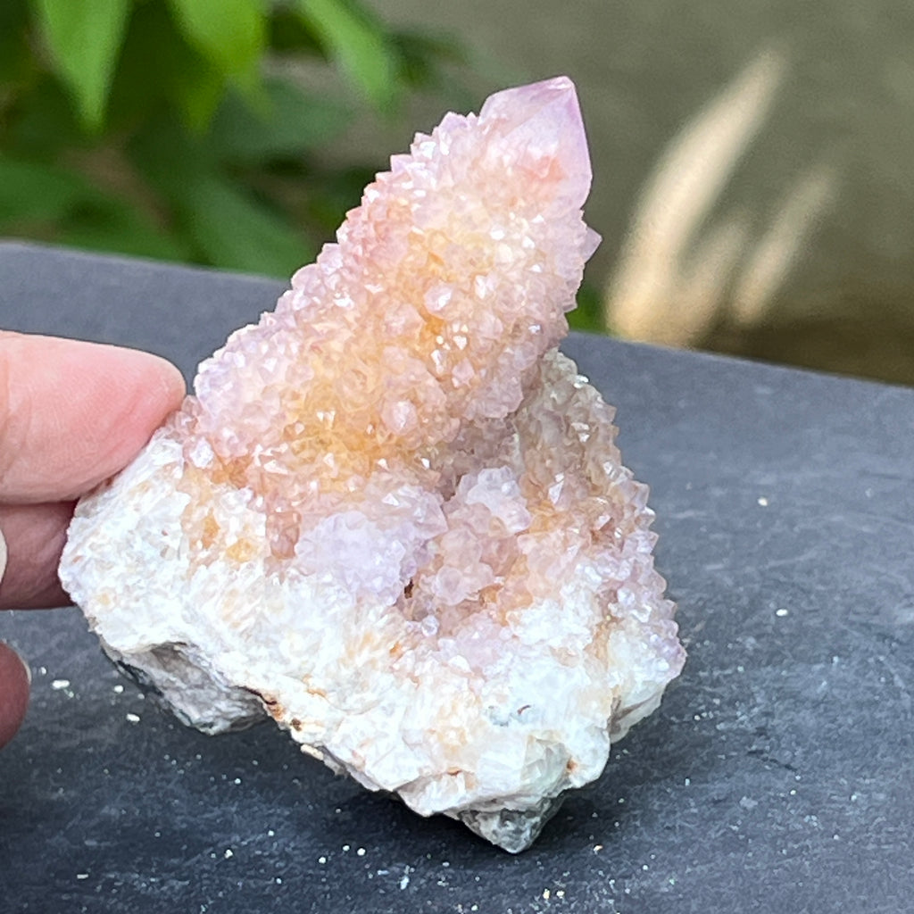Specimen ametist cuart spirit din Africa de Sud | Model 18, pietre semipretioase - druzy.ro 2 