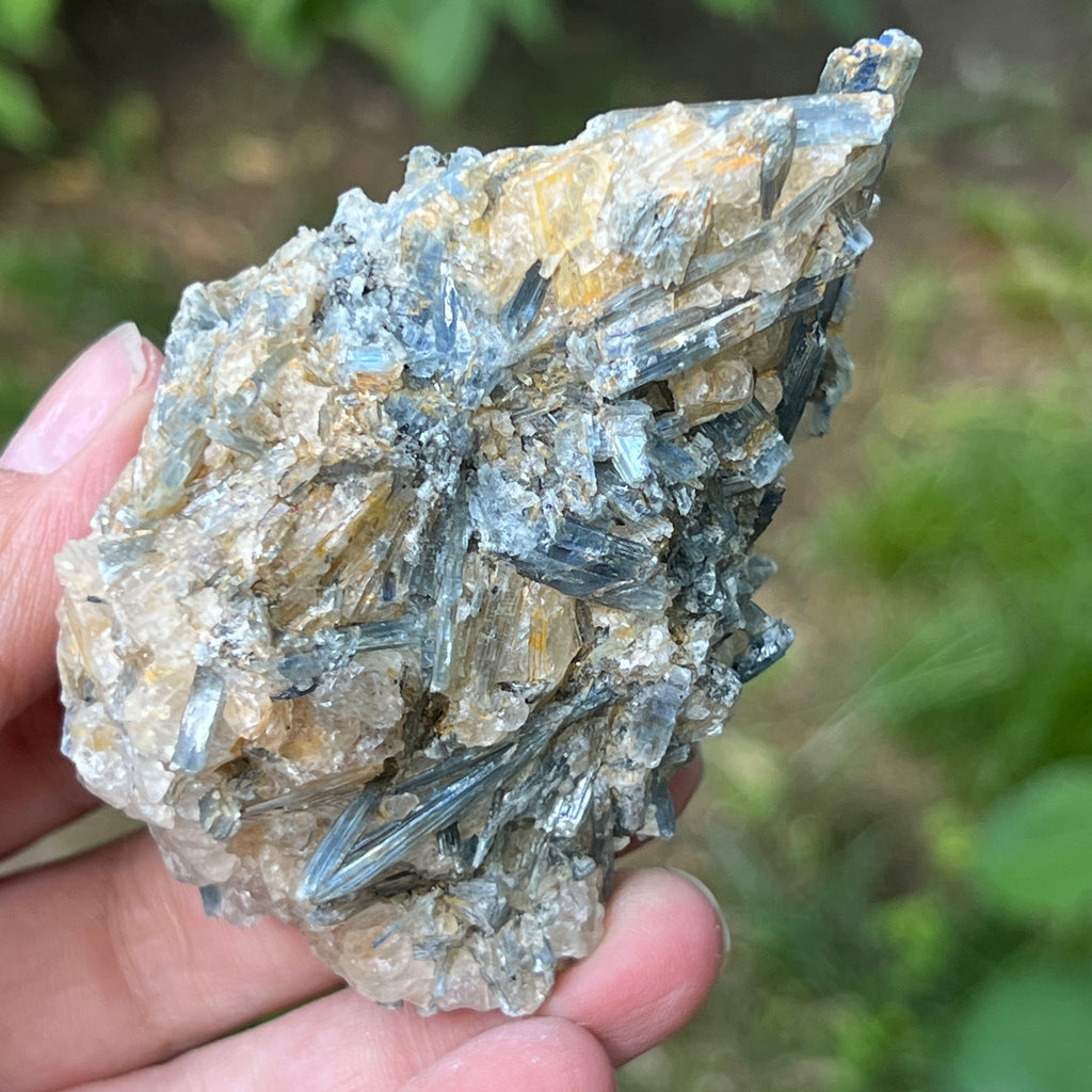 Kianit albastru (Cianit) piatra bruta din Zimbabwe model 12, pietre semipretioase - druzy.ro 4 