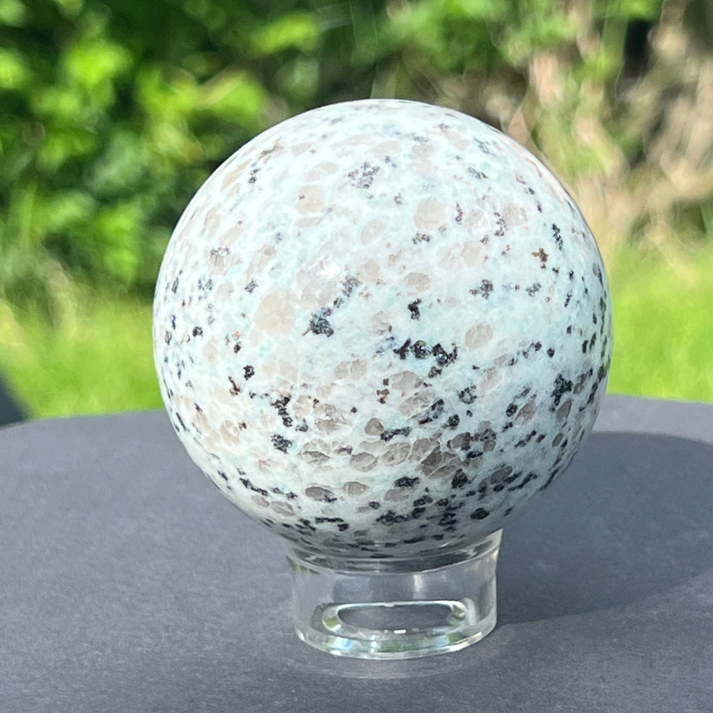 Sfera jasp kiwi model 2, pietre semipretioase - druzy.ro 2 