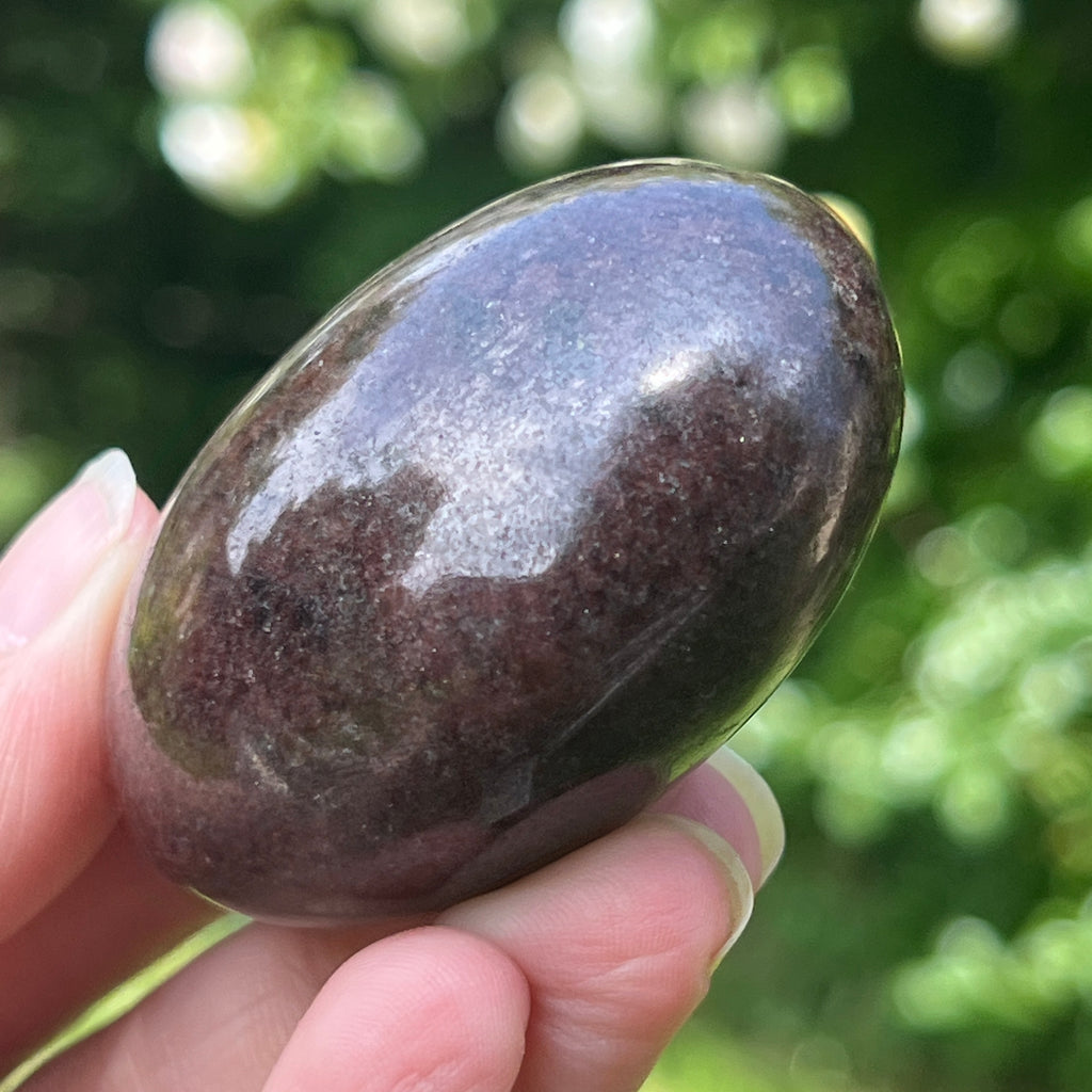 Granat palmstone model 18, pietre semipretioase - druzy.ro 2 