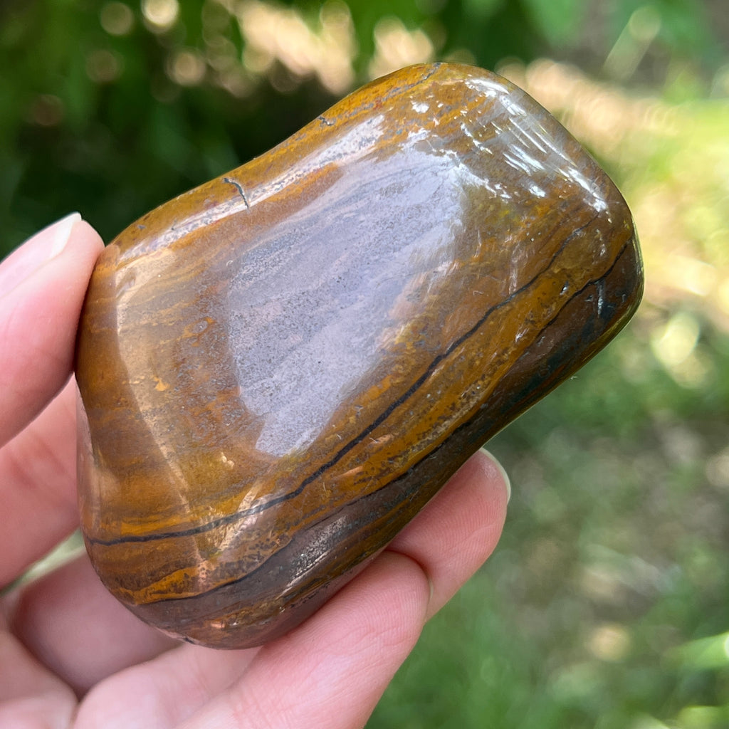 Ochi de tigru (din Prieska Africa) model 8, pietre semipretioase - druzy.ro 7 