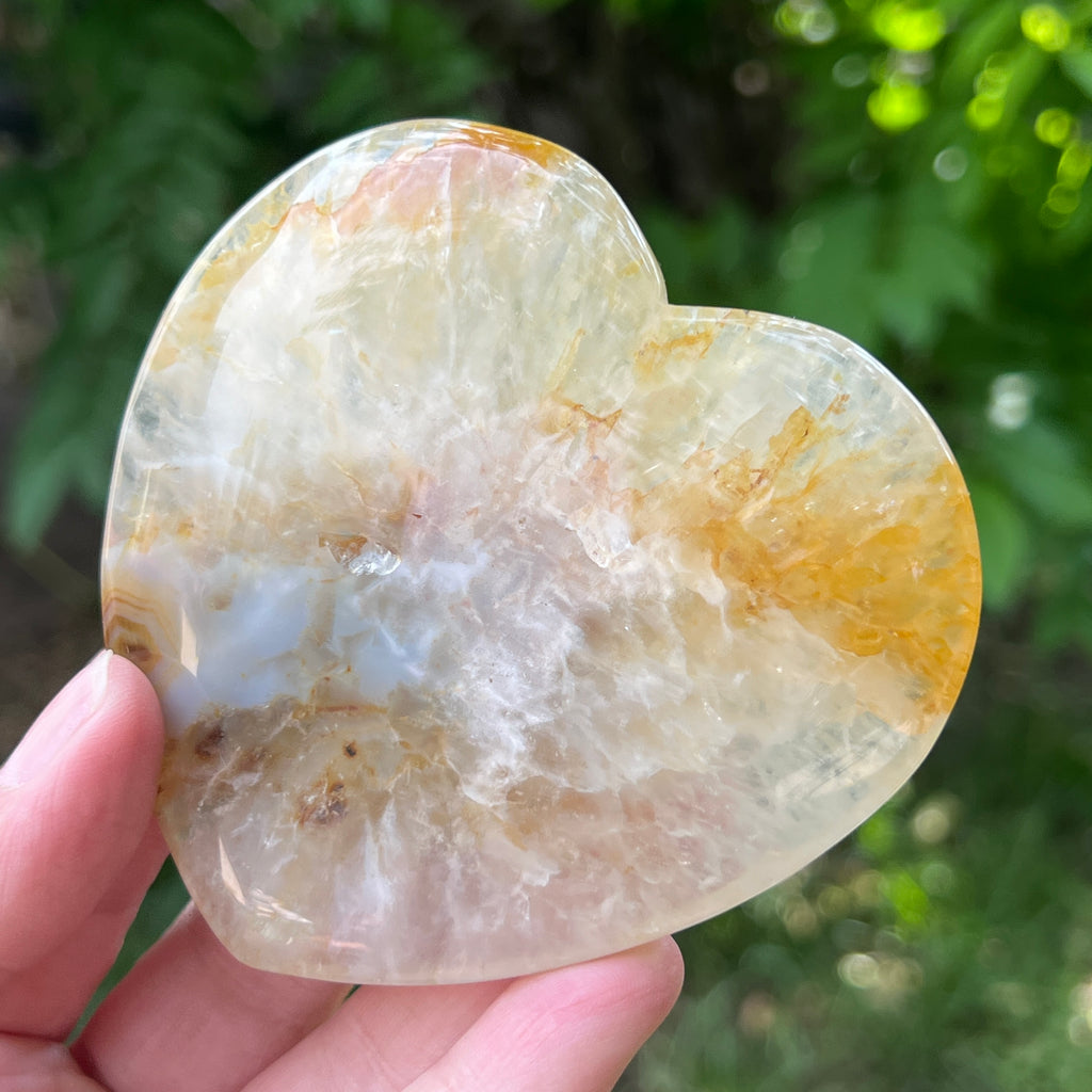 Inima agat model 1, pietre semipretioase - druzy.ro 5 