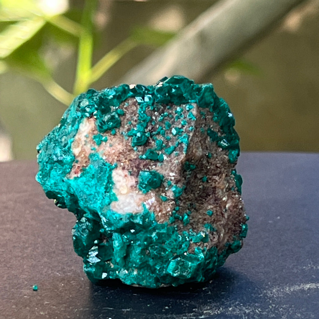 Dioptaz cluster din Congo model 6, pietre semipretioase - druzy.ro 11 
