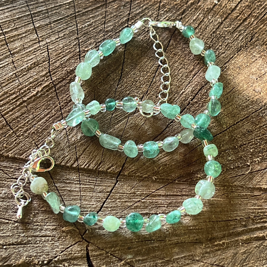 Bratara aventurin verde Joy, pietre semipretioase - druzy.ro 1 