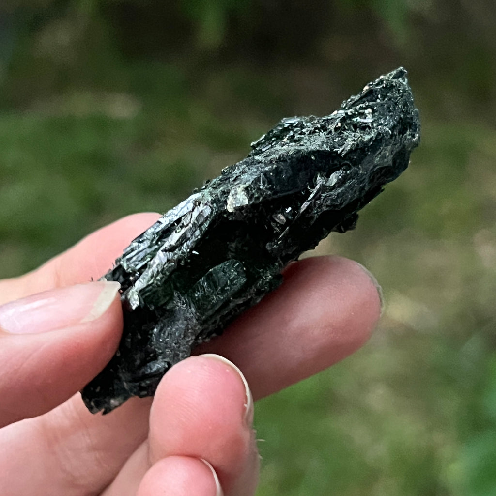 Cluster egirin mini cuart fumuriu/negru Zomba m10, pietre semipretioase - druzy.ro 7 
