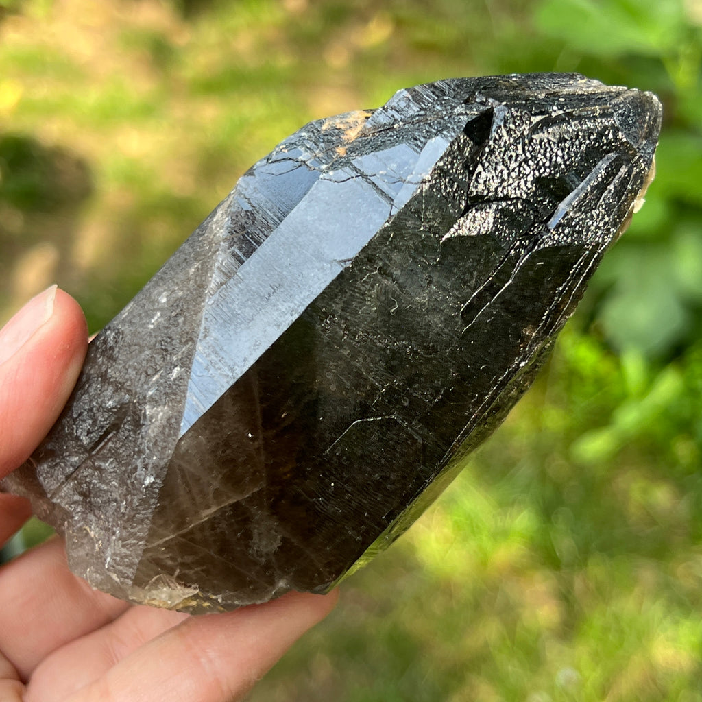 Varf brut cuart fumuriu | Model L7, pietre semipretioase - druzy.ro 2 