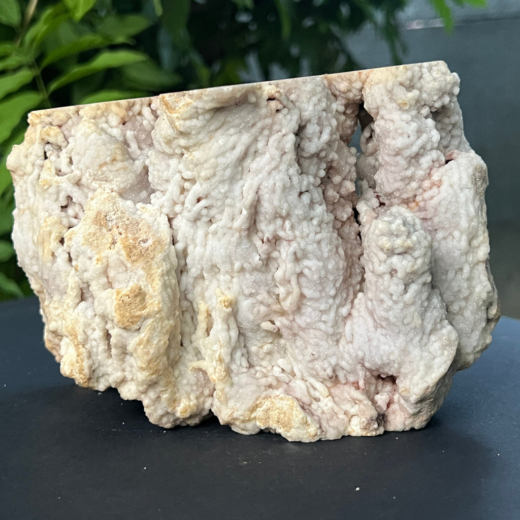 Calcit cave cu formă botroidală – specimen, model 1, pietre semipretioase - druzy.ro 2 