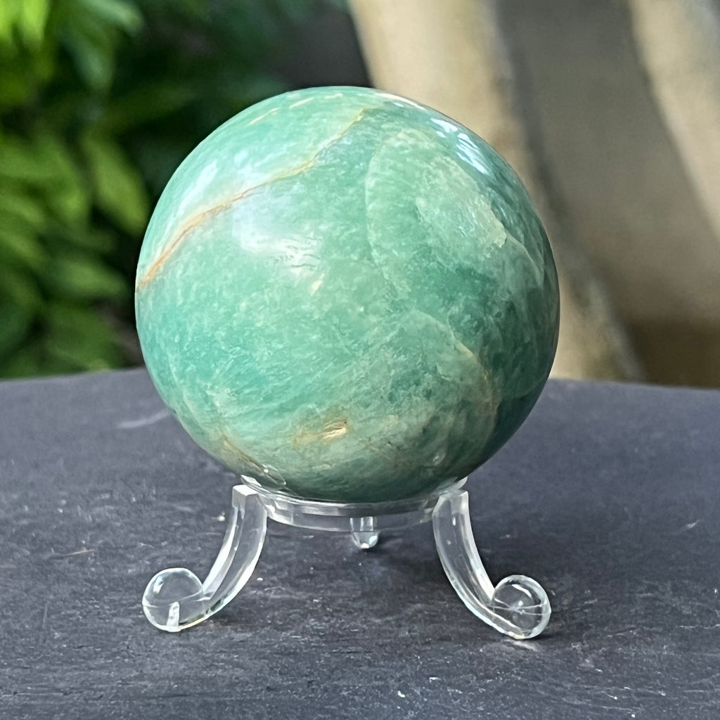 Sfera amazonit din Madagascar model 10, pietre semipretioase - druzy.ro 4 