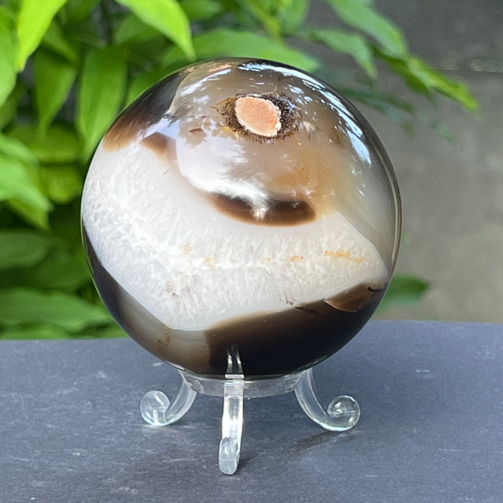 Sfera agat m1, pietre semipretioase - druzy.ro 1 