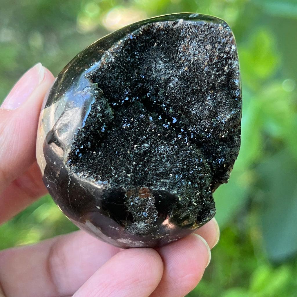 Ou Septaria din Madagascar mini, piatra dragonului, model 13, pietre semipretioase - druzy.ro 3 