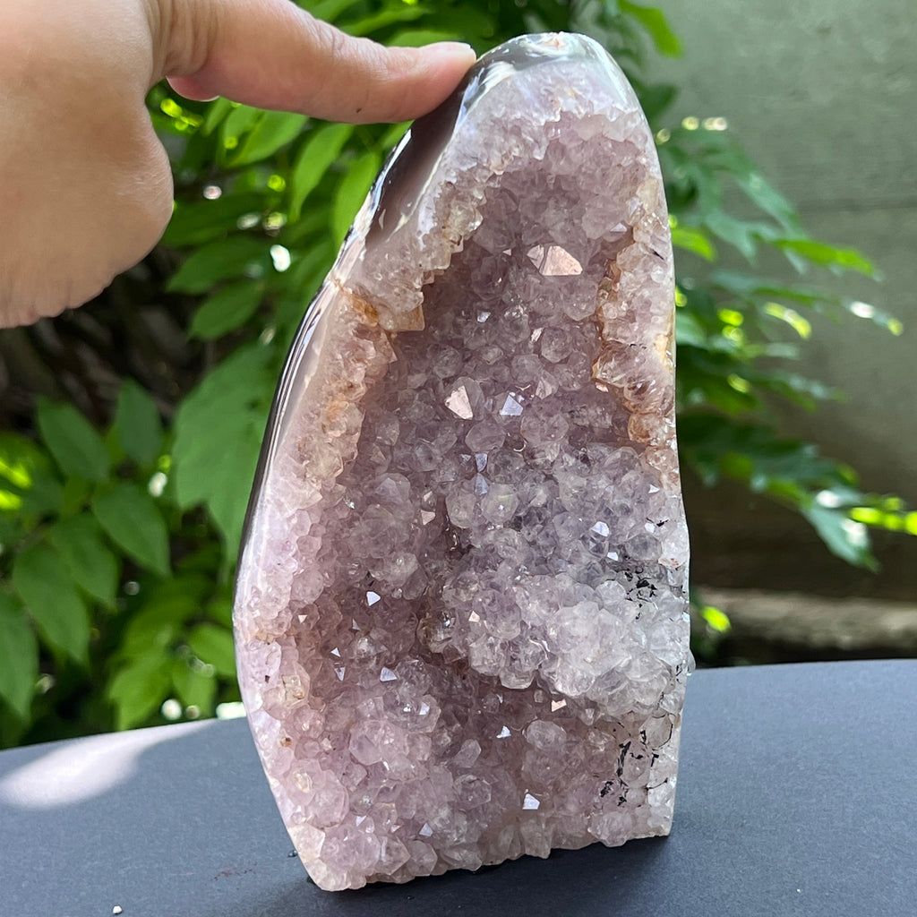 Geoda agat ametist model 11, pietre semipretioase - druzy.ro 1 