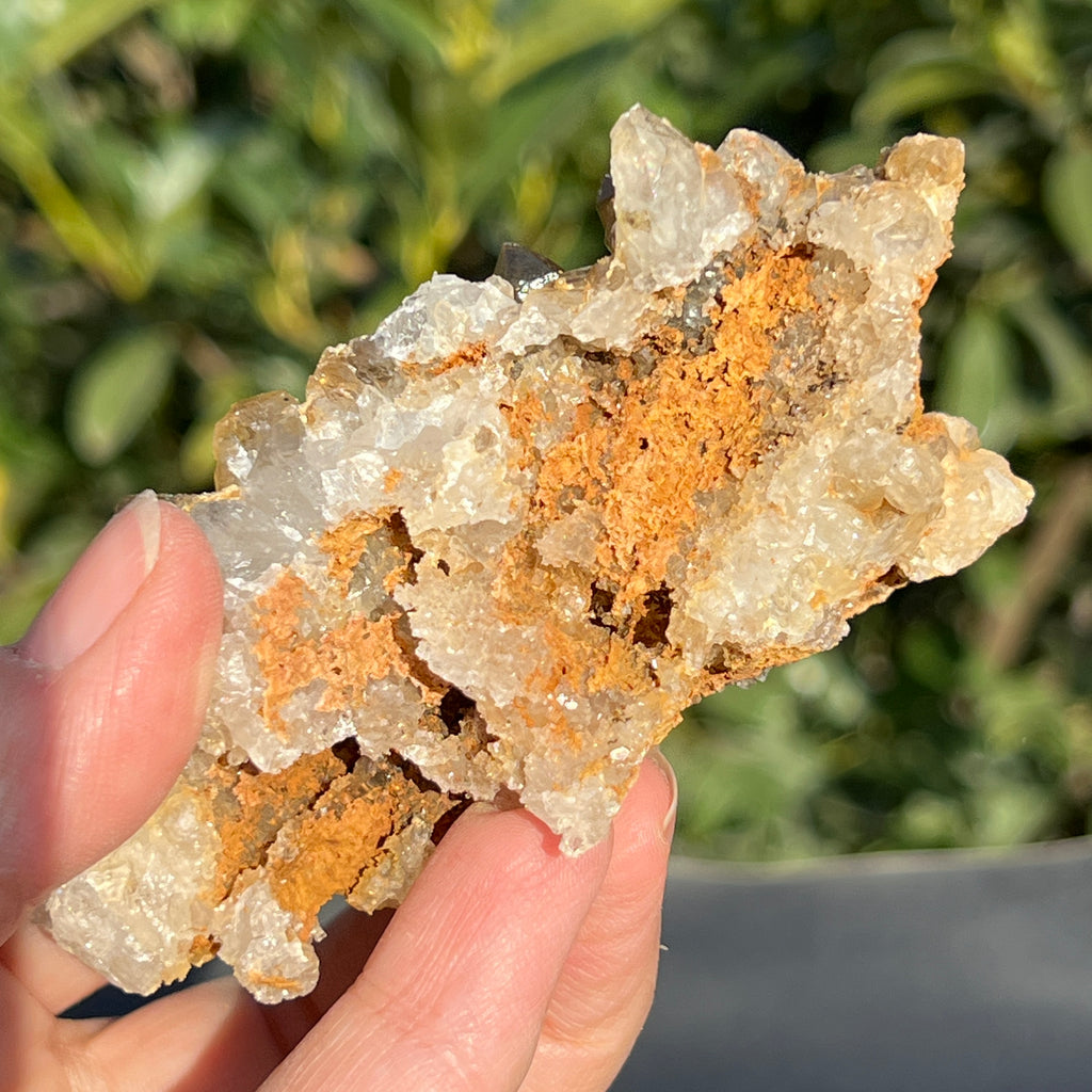 Cluster cuart lamaie Zambia, golden healer model 40, pietre semipretioase - druzy.ro 8 