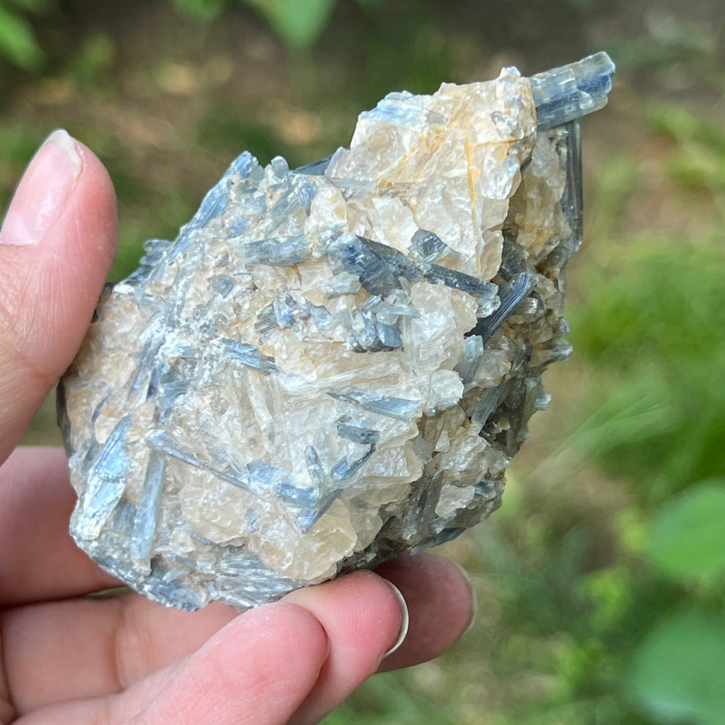 Kianit albastru (Cianit) piatra bruta din Zimbabwe model 12, pietre semipretioase - druzy.ro 3 