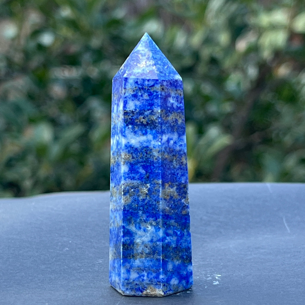 Turn/obelisc lapis lazuli m28, pietre semipretioase - druzy.ro 1 