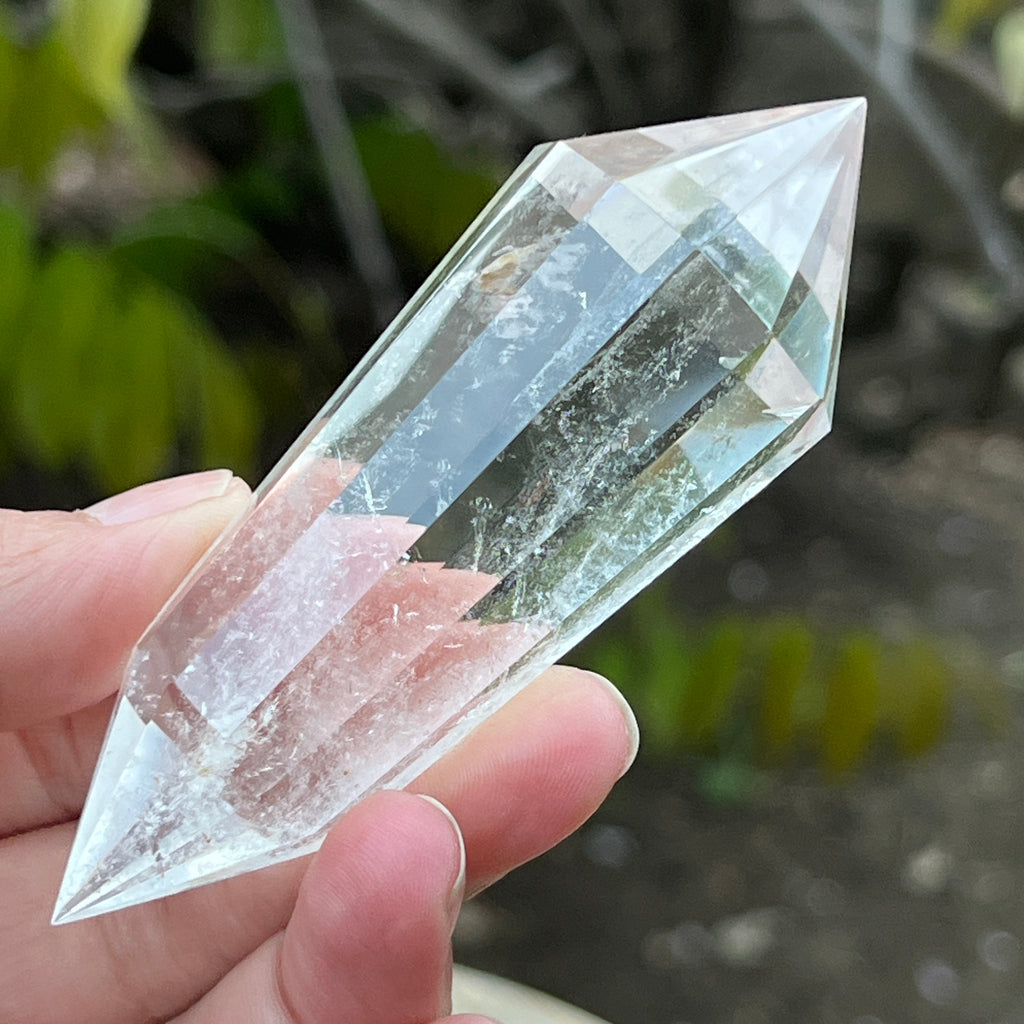 Bagheta cuart vogel, 12 fete, Brazilia model 22, pietre semipretioase - druzy.ro 6 
