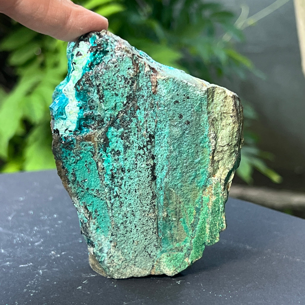 Cluster crisocola botrioidală model 6 din Congo, pietre semipretioase - druzy.ro 3 