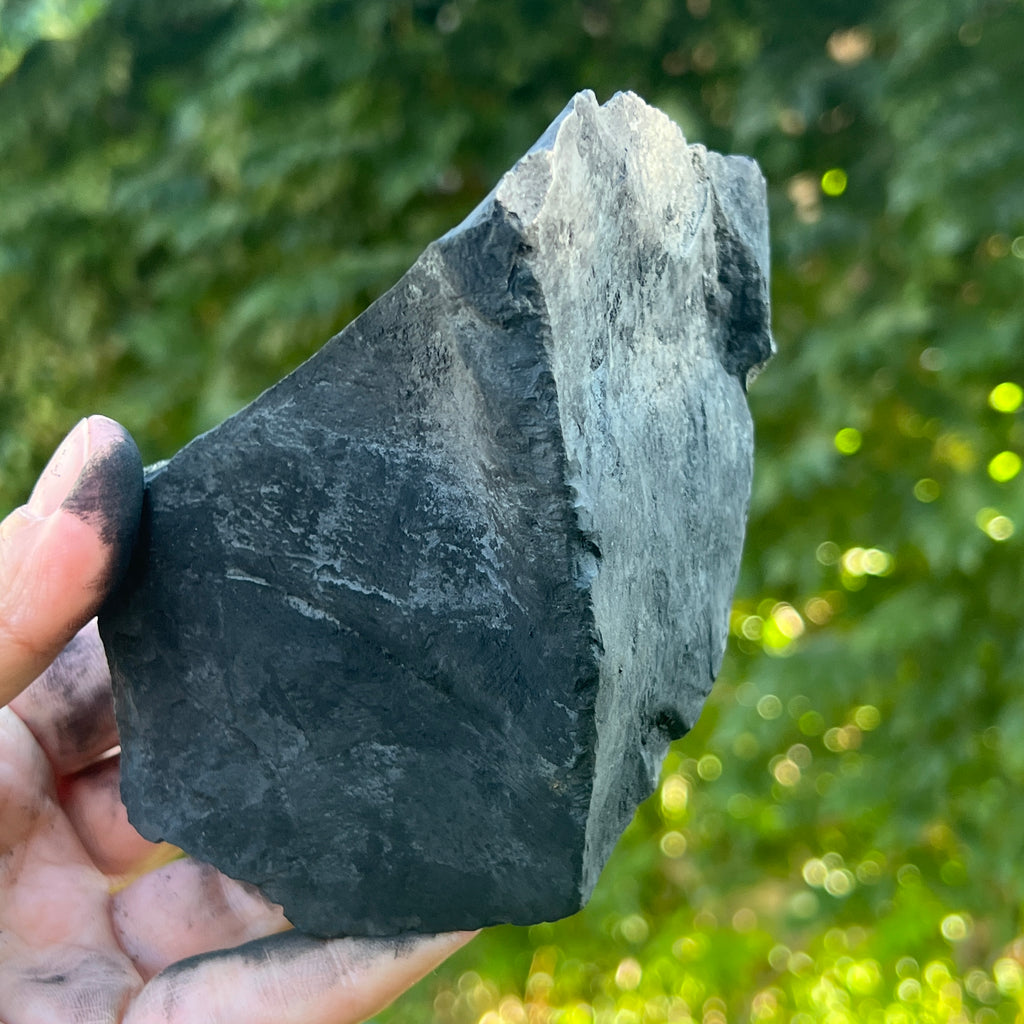 Shungit piatra bruta XXL model 4, pietre semipretioase - druzy.ro 3 