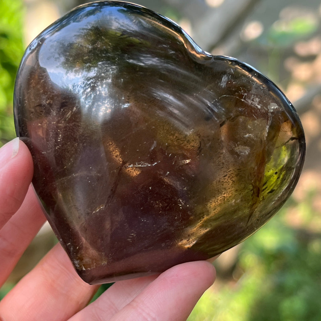 Inima cuart fumuriu m2, pietre semipretioase - druzy.ro 3 