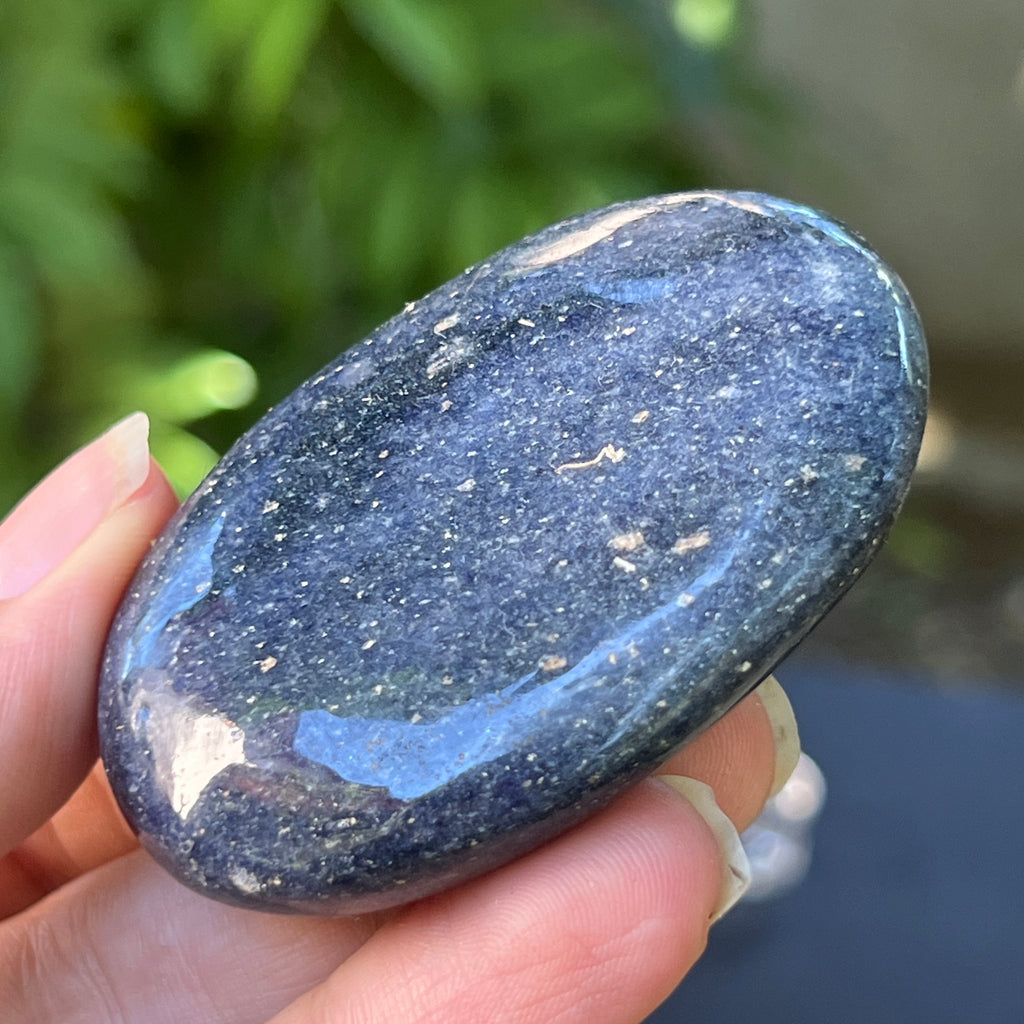 Palmstone lazulit din Madagascar model 8, pietre semipretioase - druzy.ro 3 