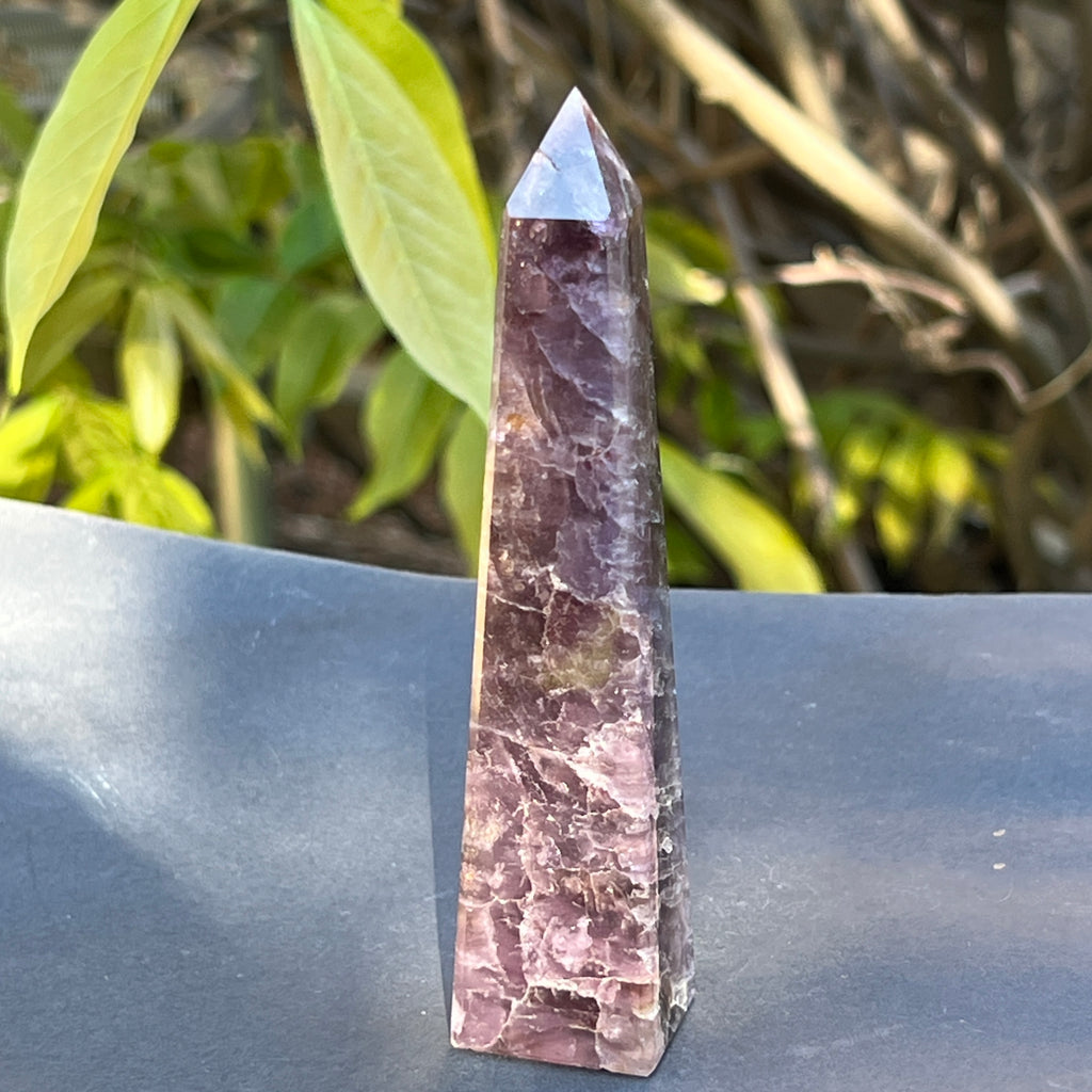 Obelisc super 7 (super seven) din Brazilia model 5, pietre semipretioase - druzy.ro 1 