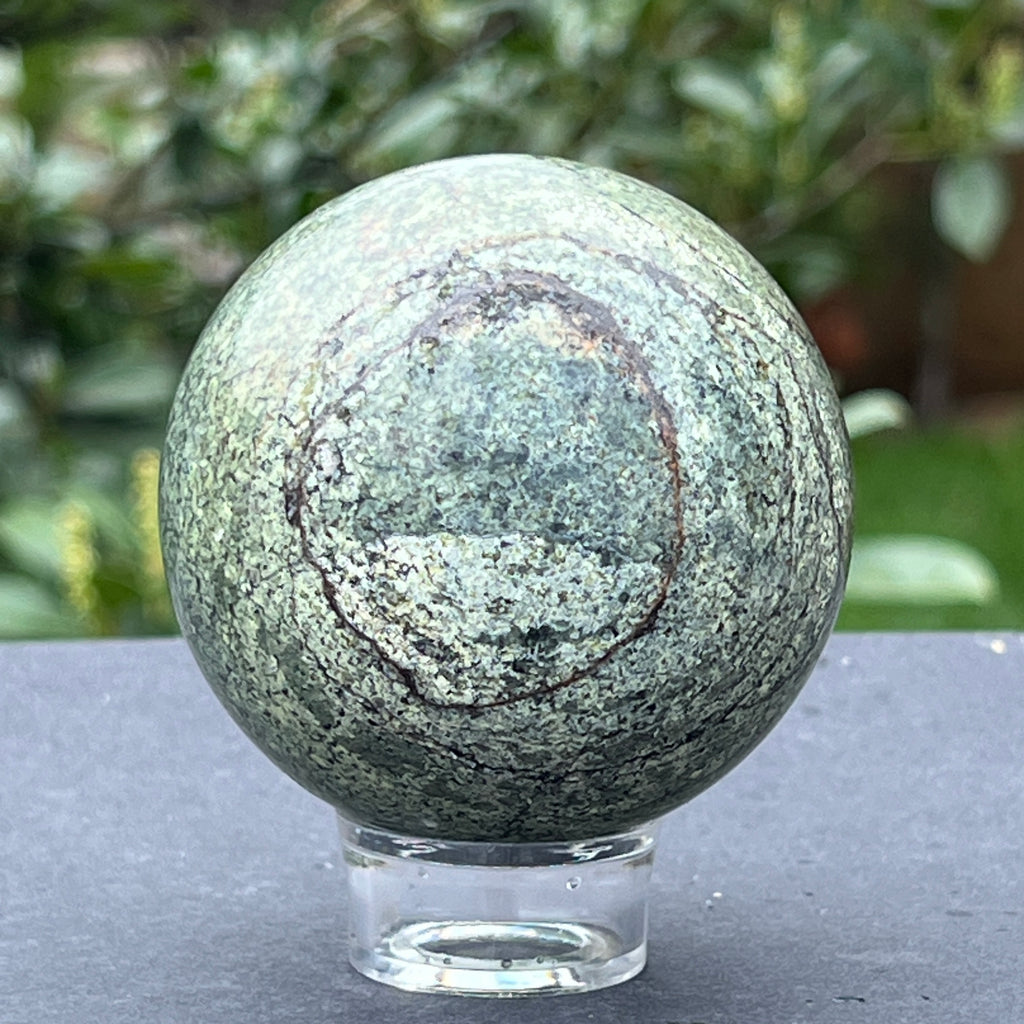 Sfera serpentin model 3, pietre semipretioase - druzy.ro 3 
