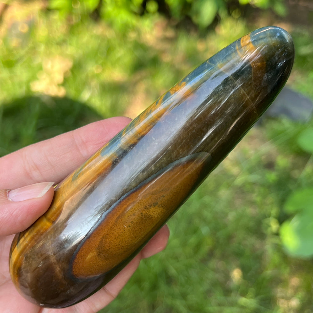 Bagheta masaj ochi de tigru m2, pietre semipretioase - druzy.ro 6 