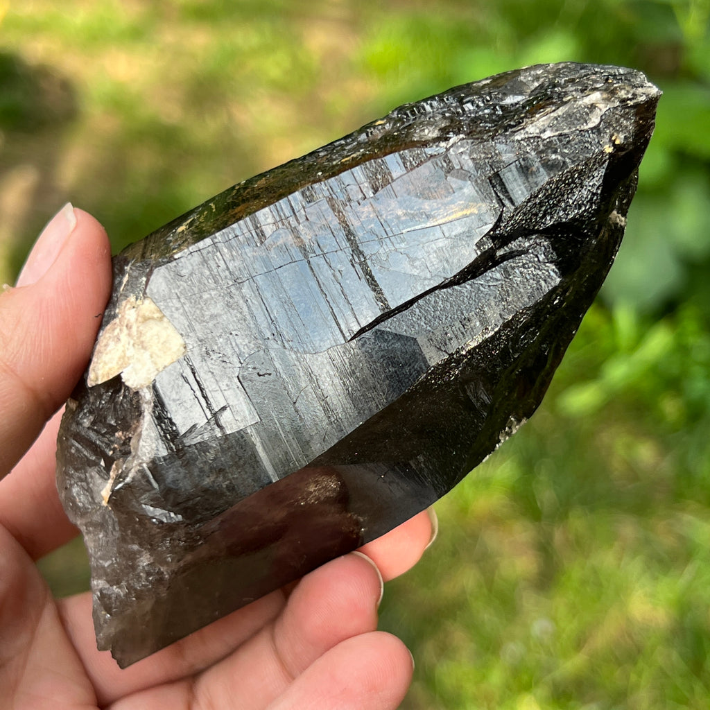 Varf brut cuart fumuriu | Model L7, pietre semipretioase - druzy.ro 1 