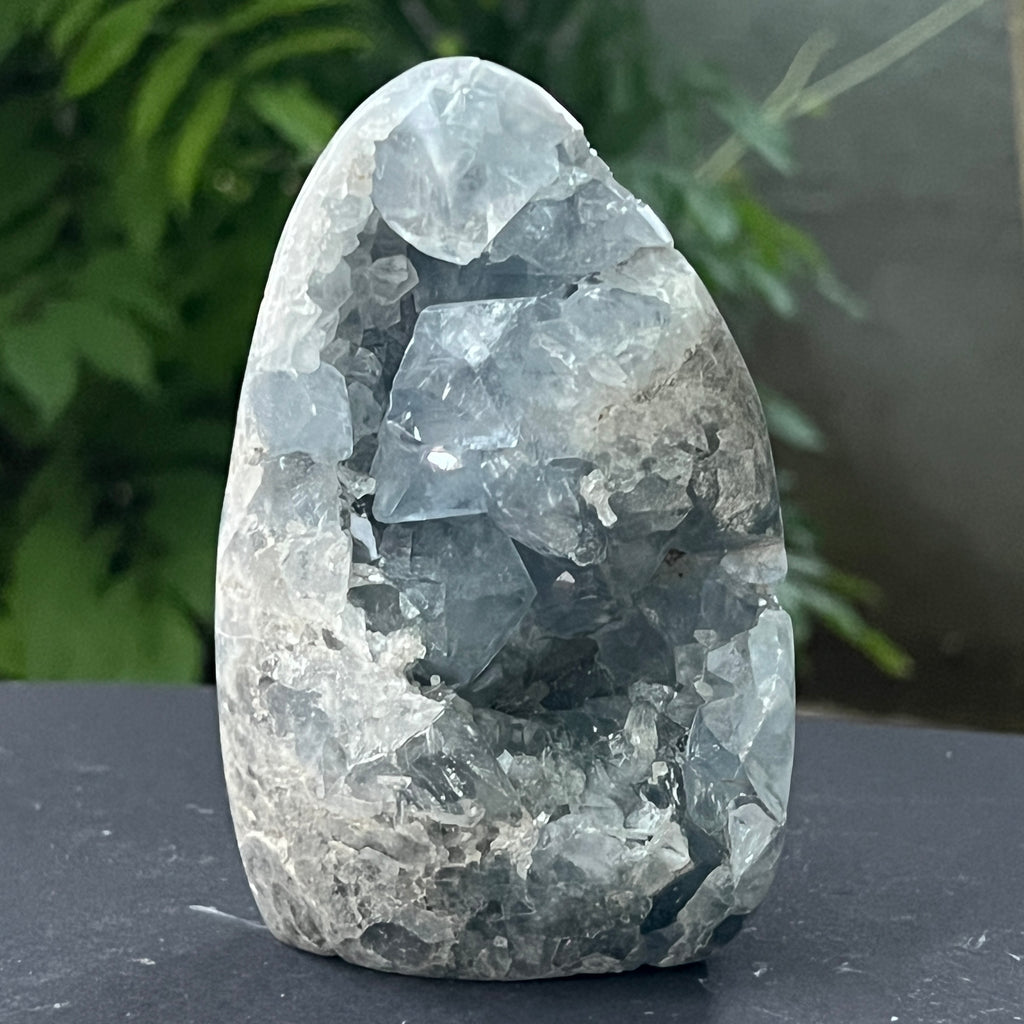 Sculptura celestit / celestina | Model 5, pietre semipretioase - druzy.ro 1 