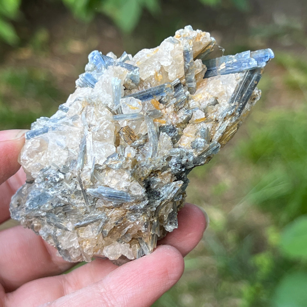 Kianit albastru (Cianit) piatra bruta din Zimbabwe model 12, pietre semipretioase - druzy.ro 7 