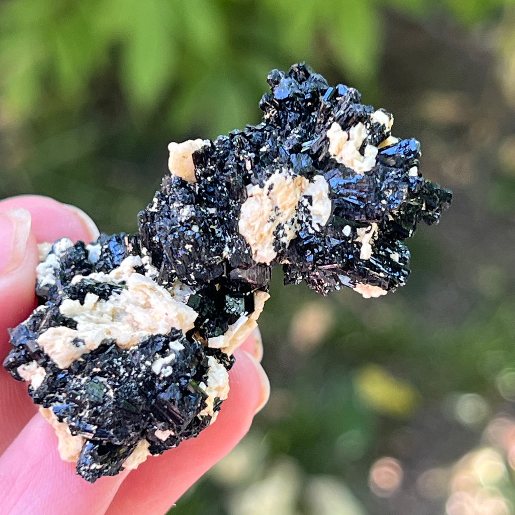Cluster turmalina neagra model 18 din Erongo, Namibia, pietre semipretioase - druzy.ro 3 