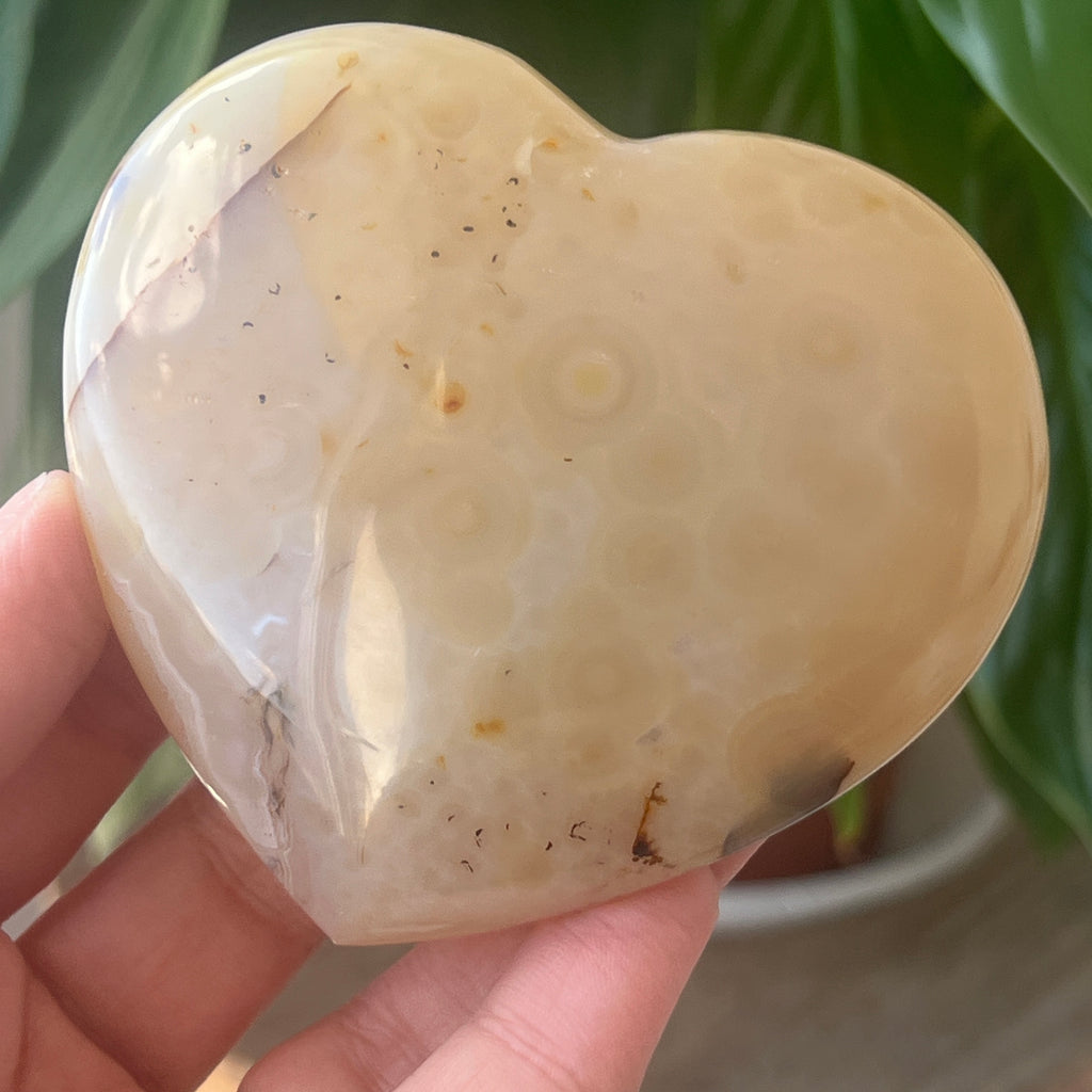 Inima agat model 4, pietre semipretioase - druzy.ro 3 