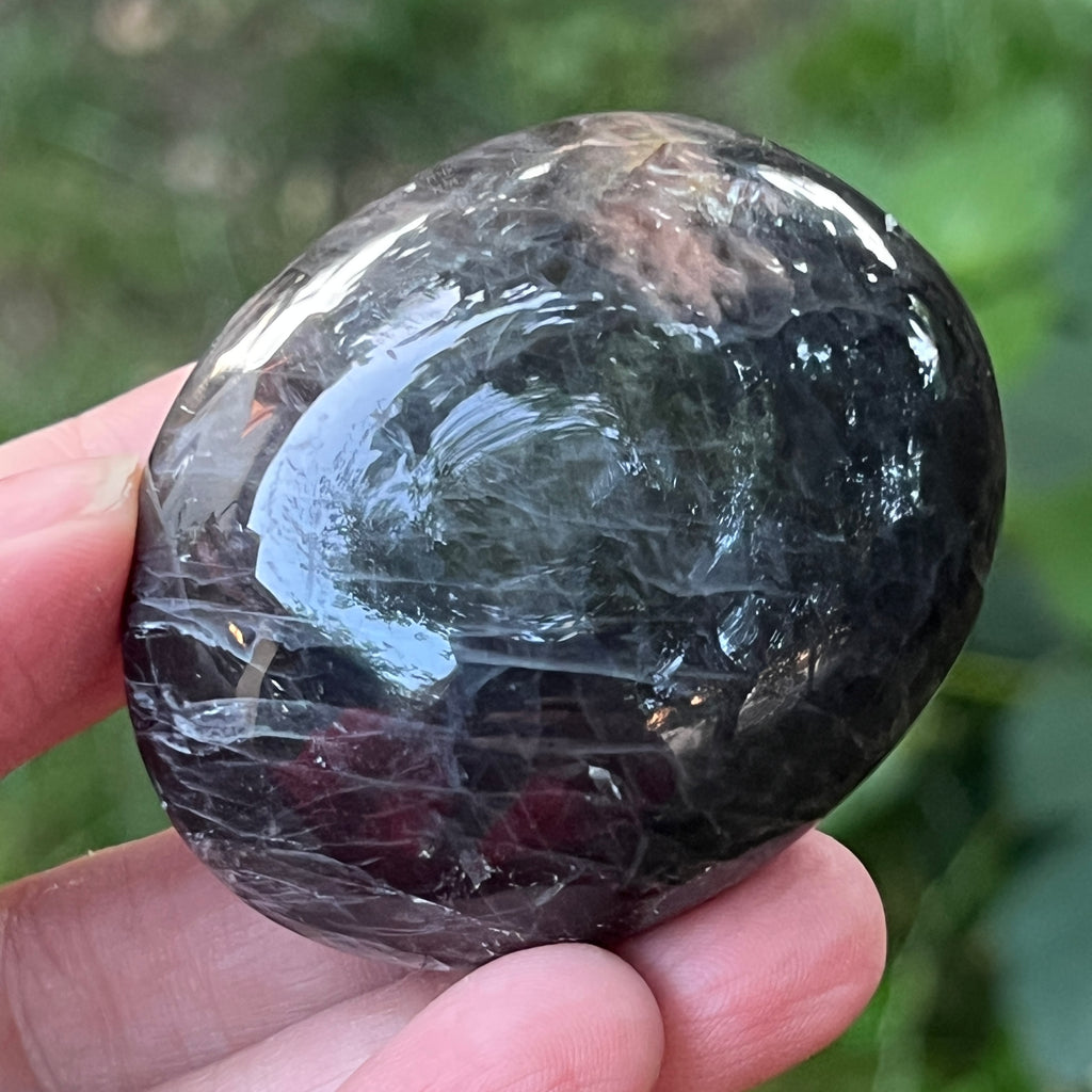 Palmstone piatra lunii somon gri | Model 4, pietre semipretioase - druzy.ro 3 