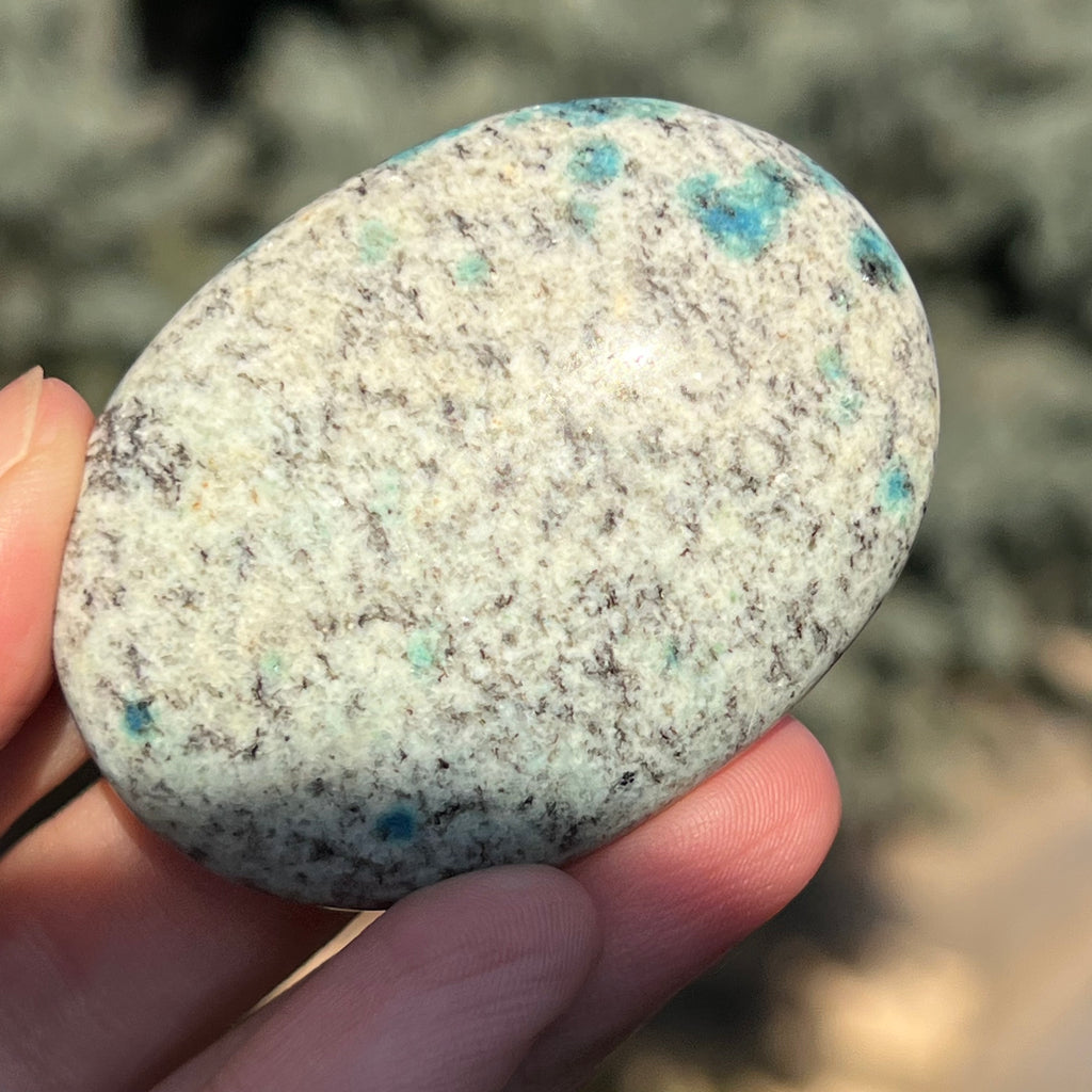 Palmstone K2 Granit cu azurit model 11, druzy.ro, cristale, druzy.ro, cristale 3