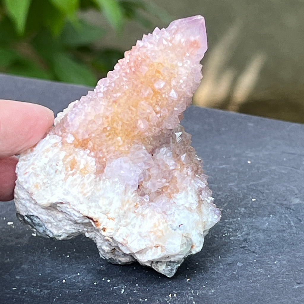 Specimen ametist cuart spirit din Africa de Sud | Model 18, pietre semipretioase - druzy.ro 1 