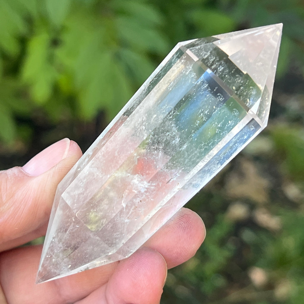 Bagheta cuart vogel, 12 fete, Brazilia model 8, pietre semipretioase - druzy.ro 4 