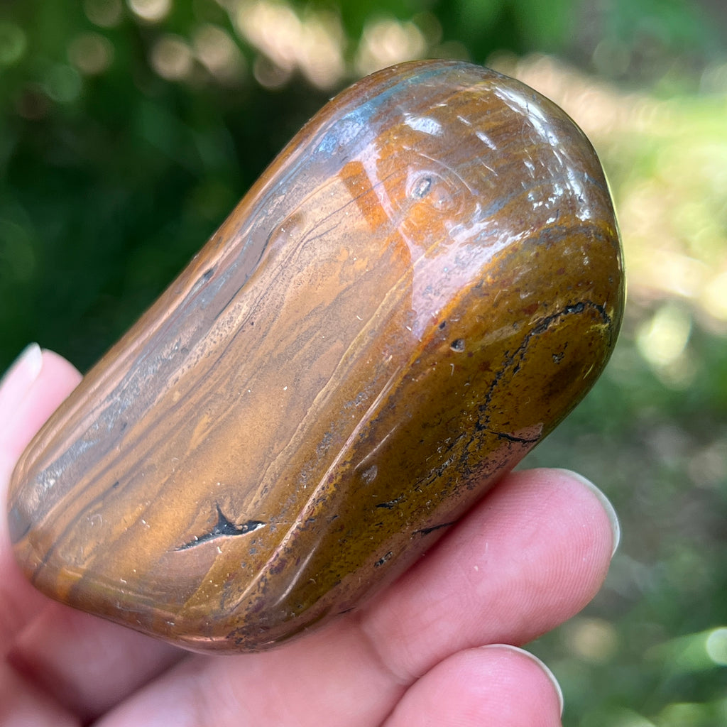 Ochi de tigru (din Prieska Africa) model 8, pietre semipretioase - druzy.ro 2 