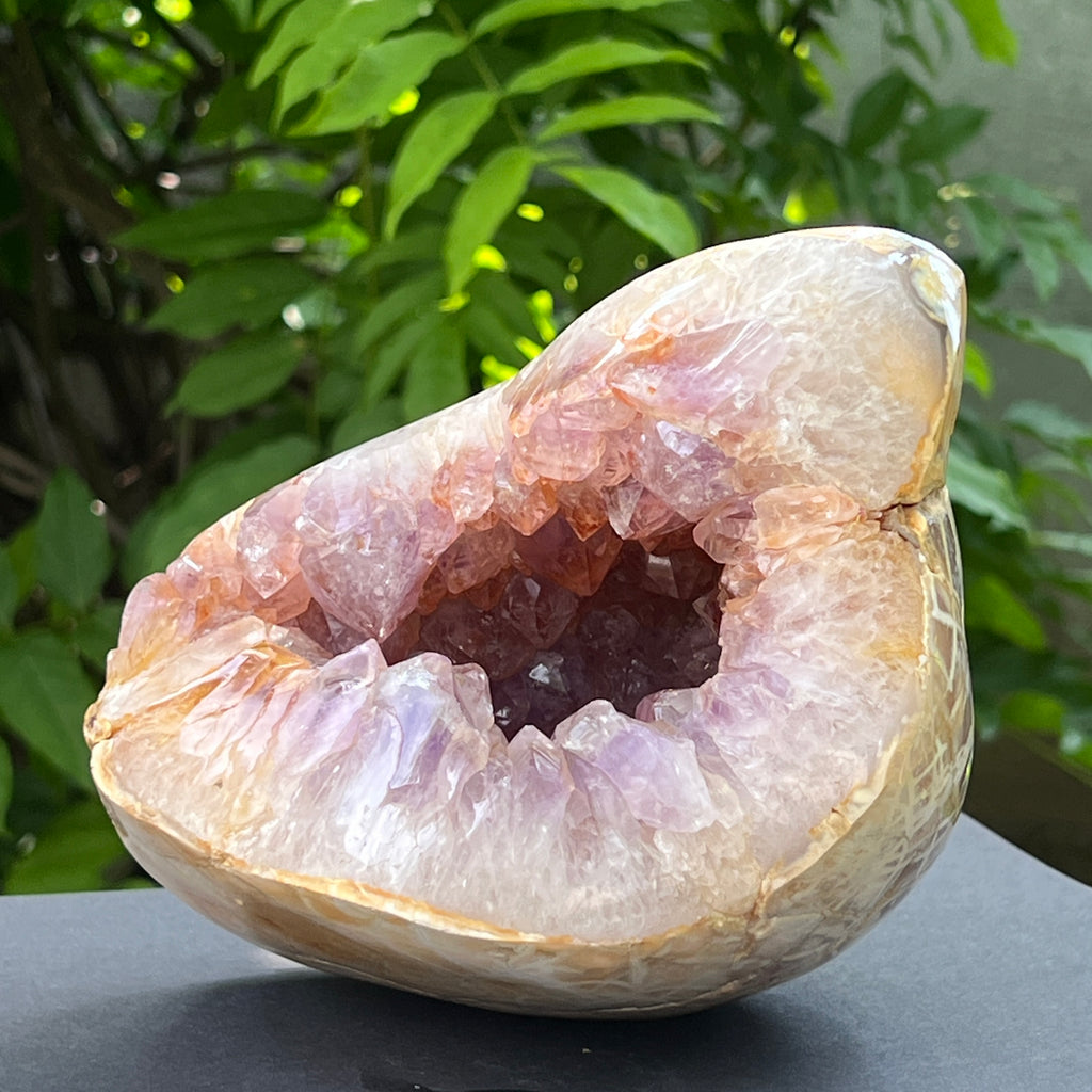 Geoda agat ametist model 6, pietre semipretioase - druzy.ro 1 