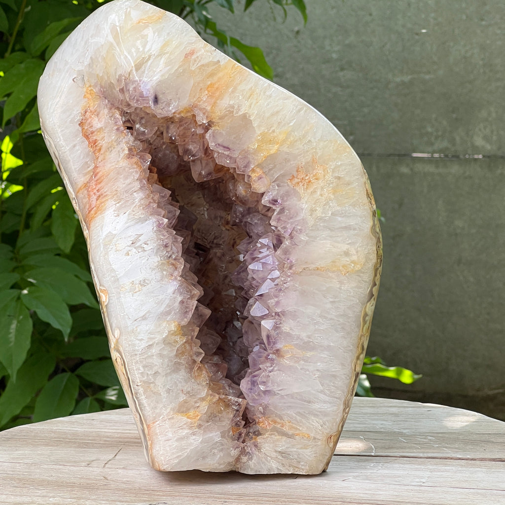 Geoda agat ametist model 7, pietre semipretioase - druzy.ro 3 