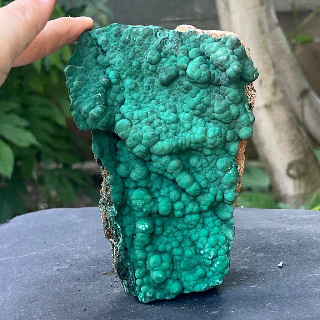 Cluster malachit botrioidală | Model 4, pietre semipretioase - druzy.ro 1 