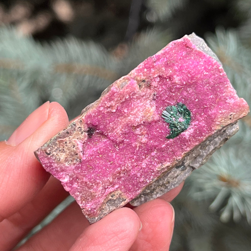 Dolomit roz Salrose piatra bruta m27, druzy.ro, cristale 7