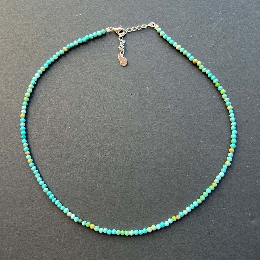 Colier turquenit Horizon #105, pietre semipretioase - druzy.ro 1 